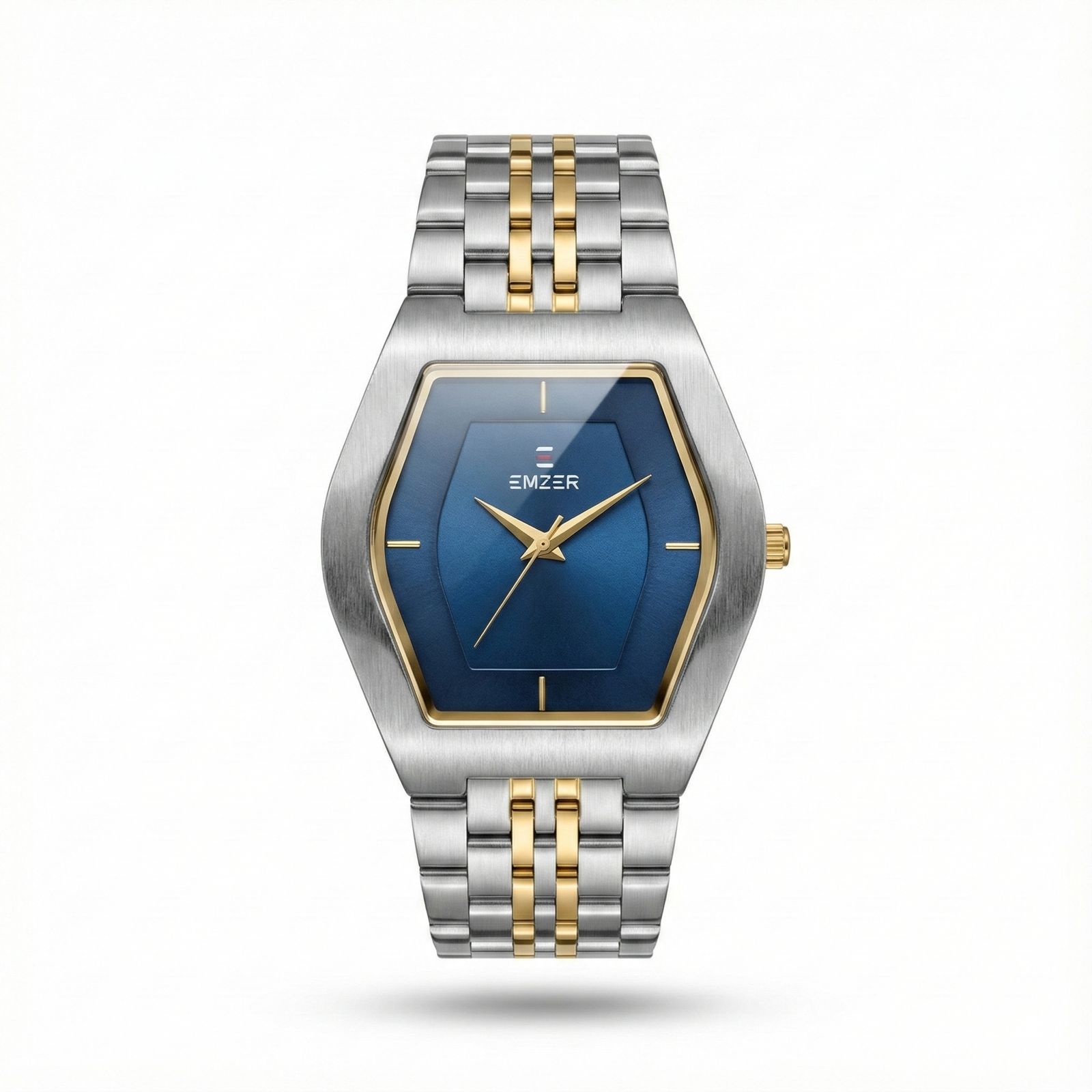 Emzer watch — dark grey octagonal case